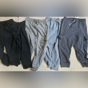 Kids Jogger Pants Set - Black, Gray, Blue